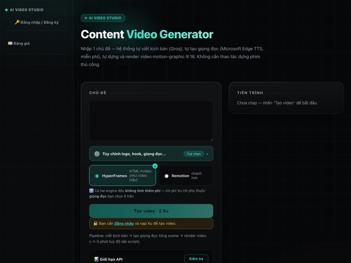 Content Video Generator